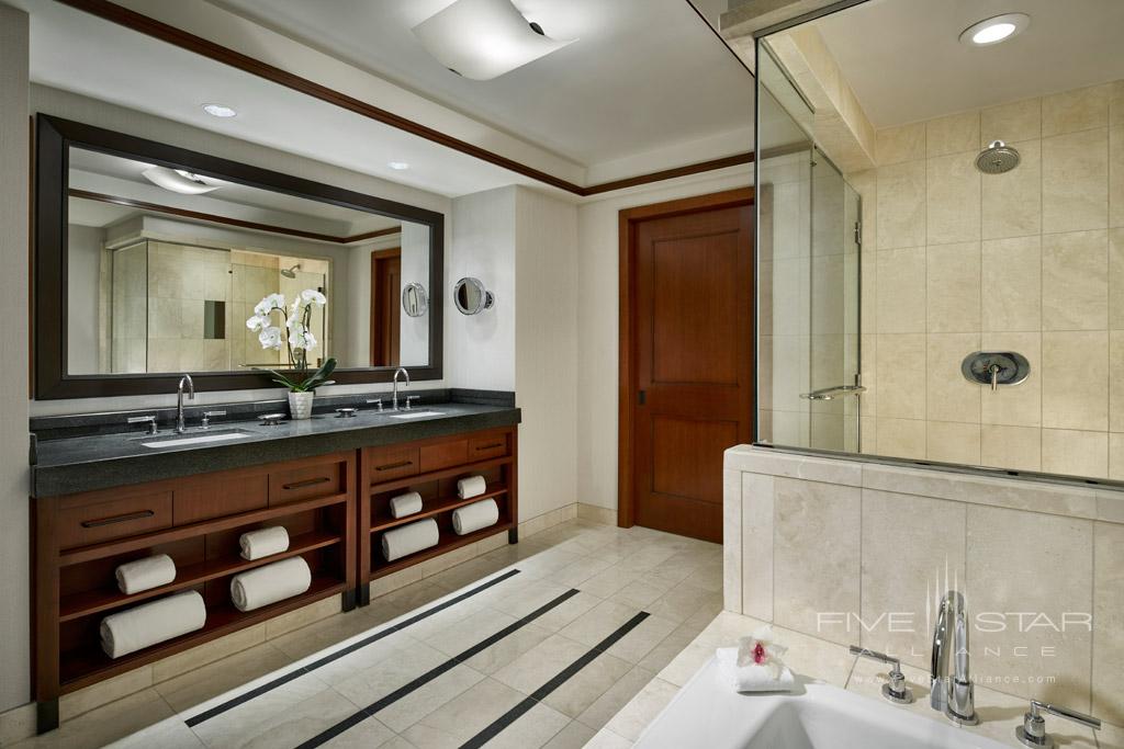 Guest Bath at Ritz Carlton Georgetown