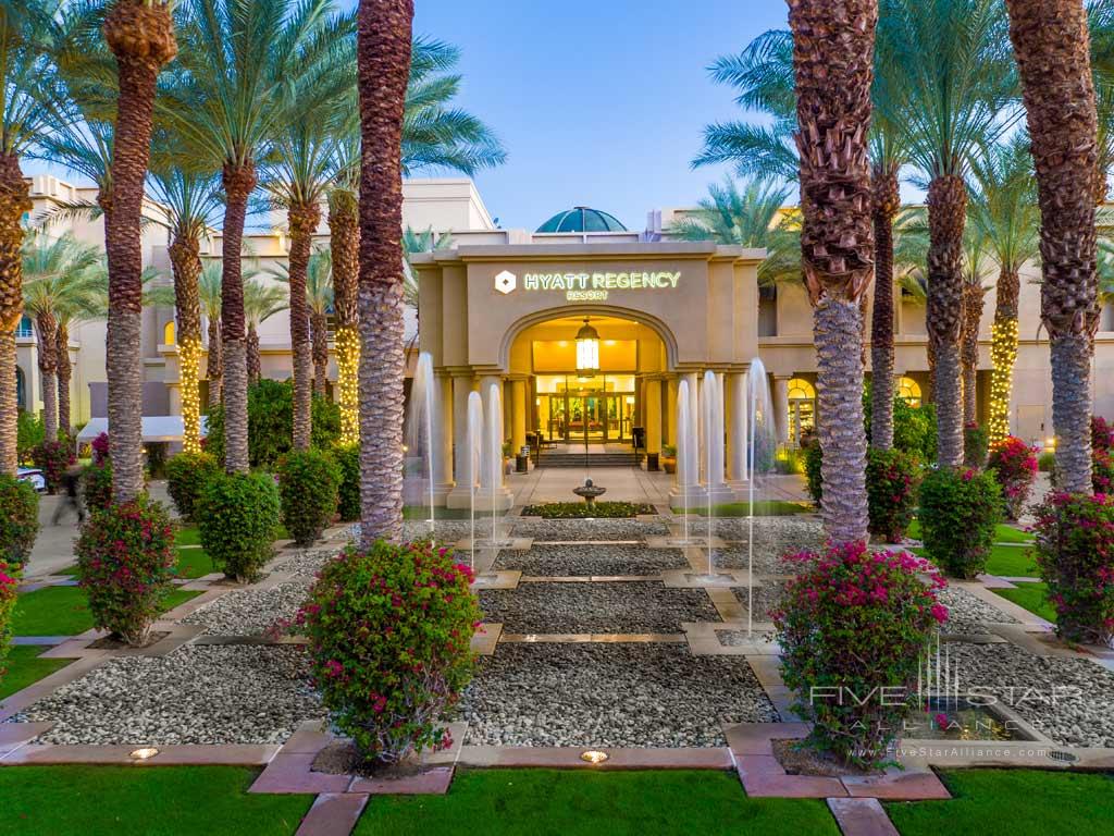 Entry to Hyatt Regency Indian Wells, Indian Wells , California