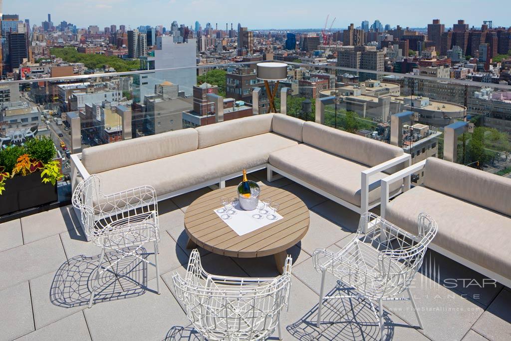 Rooftop Lounge at Hotel 50 Bowery, New York, USA