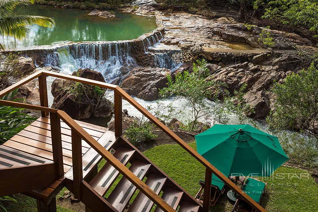 Waterfall Views at Blancaneaux Lodge, Belize