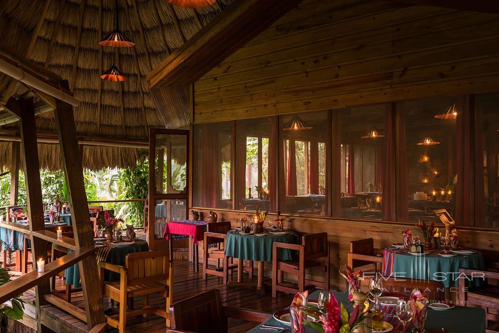 Dine at Blancaneaux Lodge, Belize