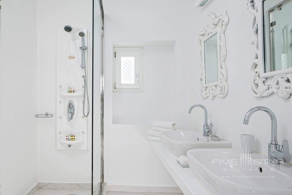 Grand Suite Bath at Canaves Oia Suites, Greece