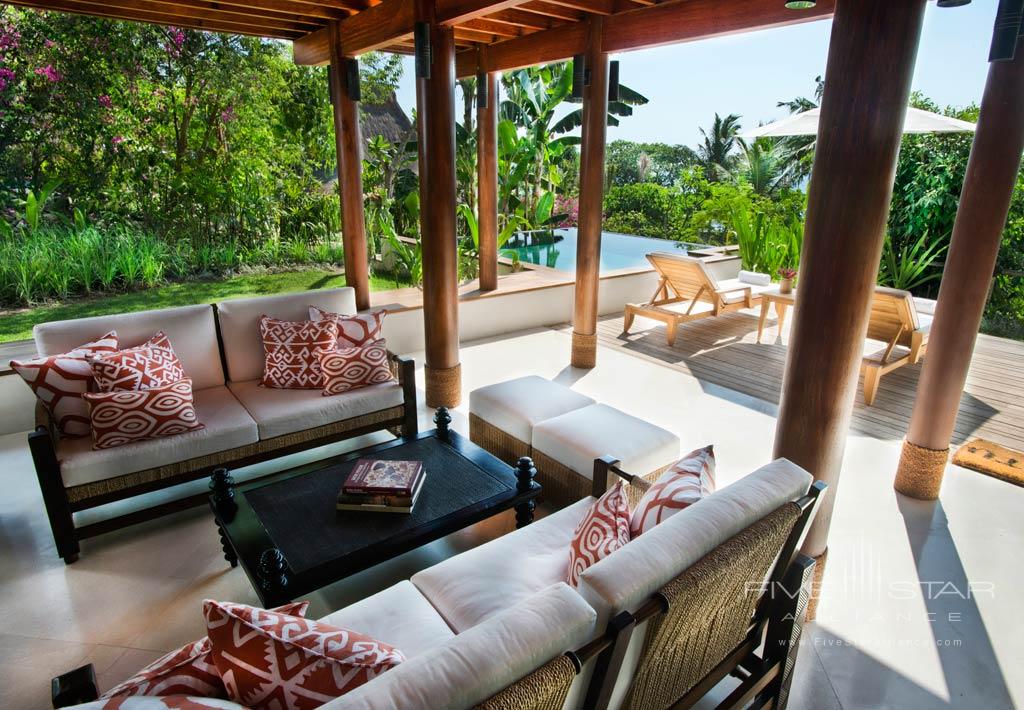 Outdoor Living Area at Nihi Sumba Island formerly Nihiwatu Resort, Sumba, Indonesia