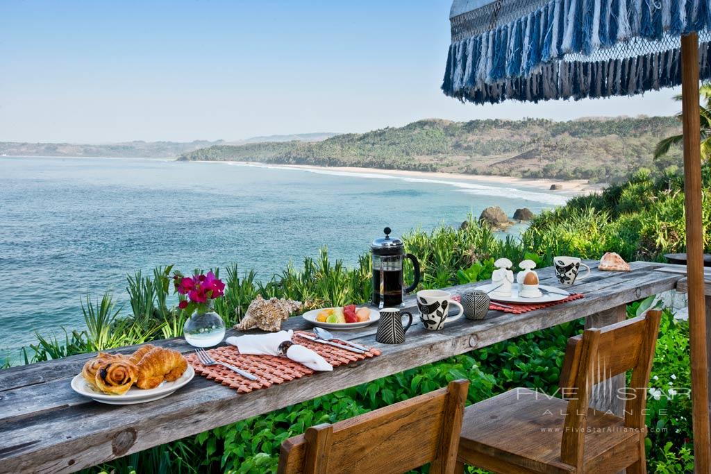 Dining with Beach Views at Nihi Sumba Island formerly Nihiwatu Resort, Sumba, Indonesia