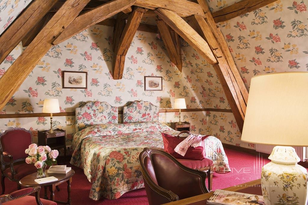 Guest Room at Chateau de Gilly, France