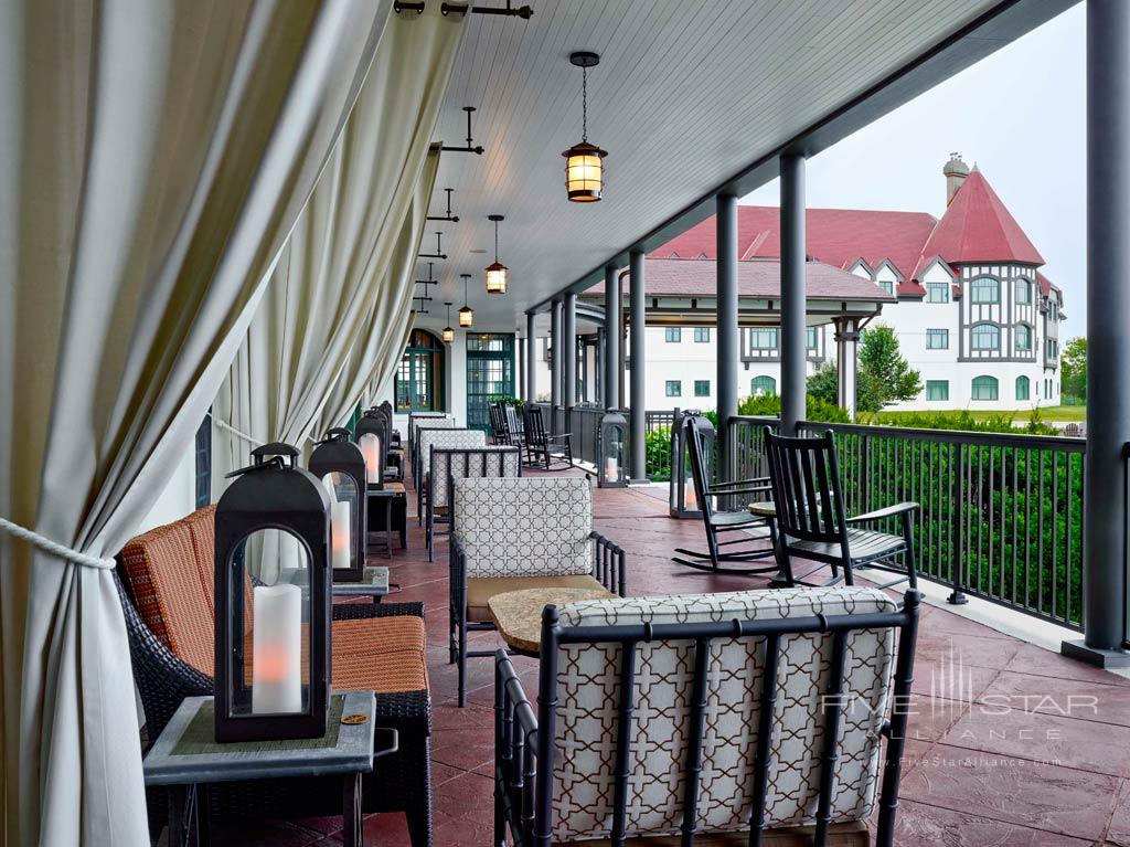 Terrace Lounge at The Algonquin Hotel, St Andrews, NB, Canada