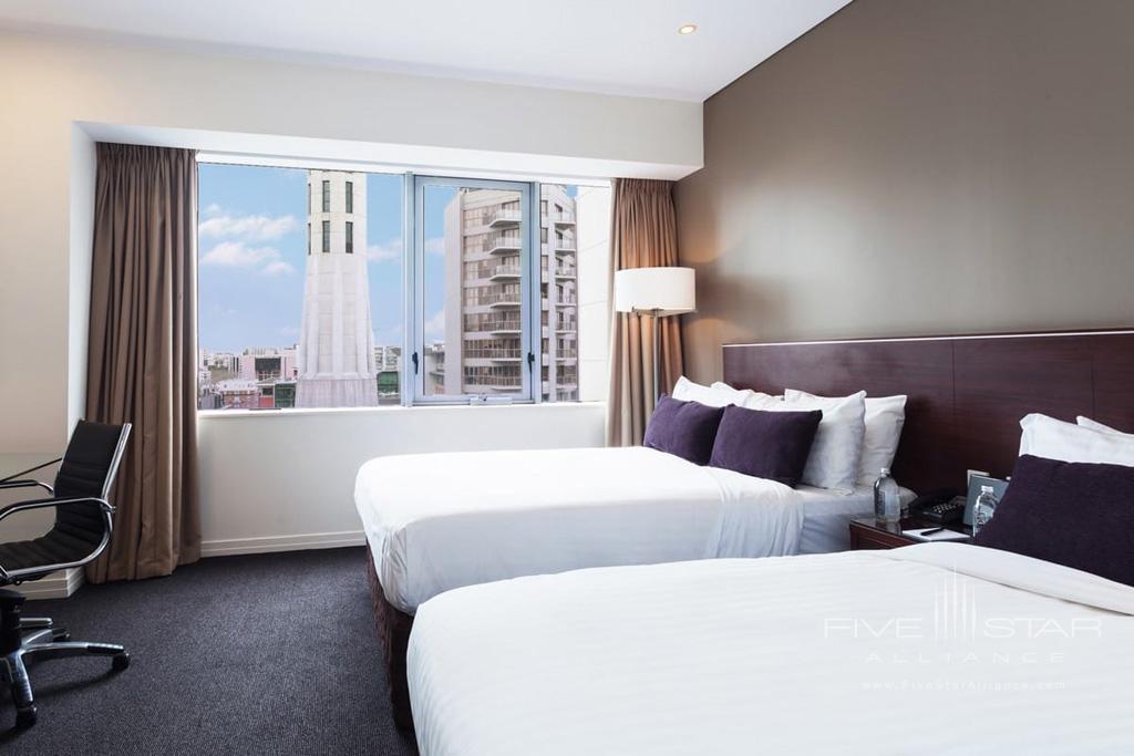 Deluxe City View Double Guest Room at Rydges Auckland, New Zealand