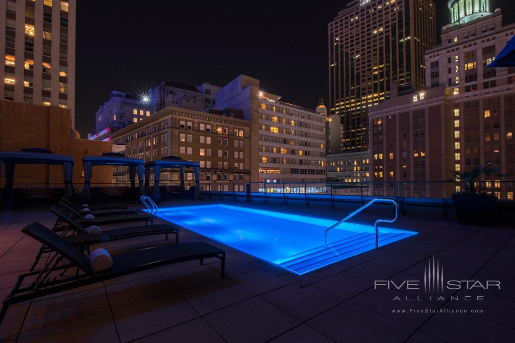 Rooftop Pool at NOPSI Hotel, New Orleans, LA