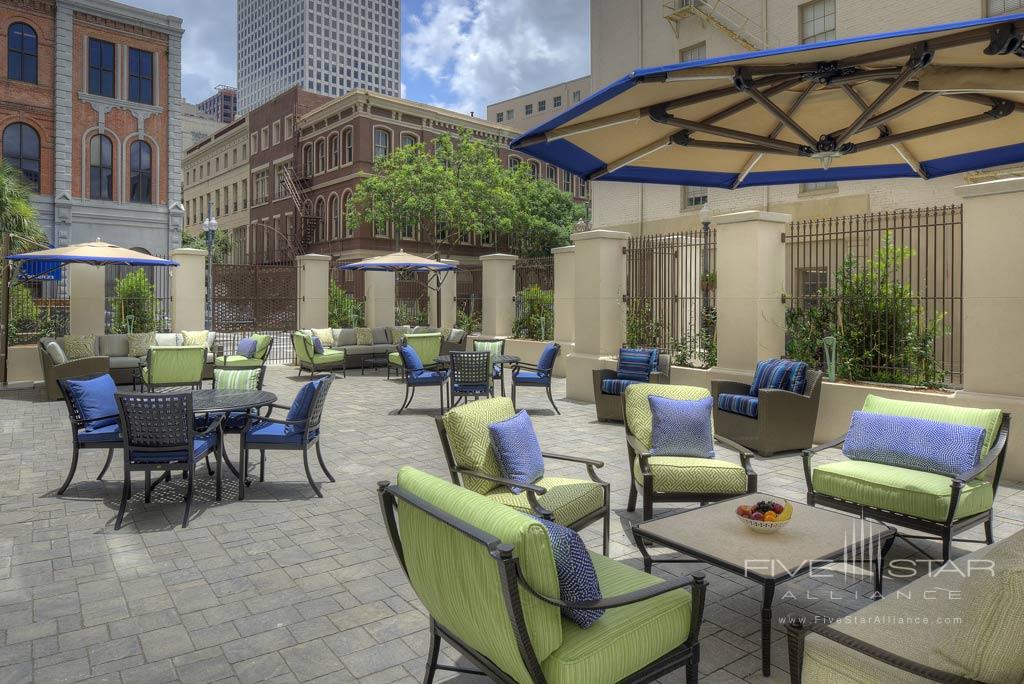 Patio Dining at NOPSI Hotel, New Orleans, LA