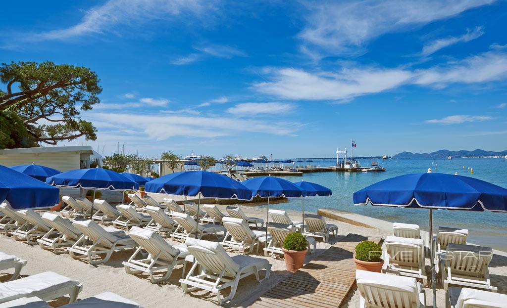 Beach Lounge at Hotel Juana, Antibes, France