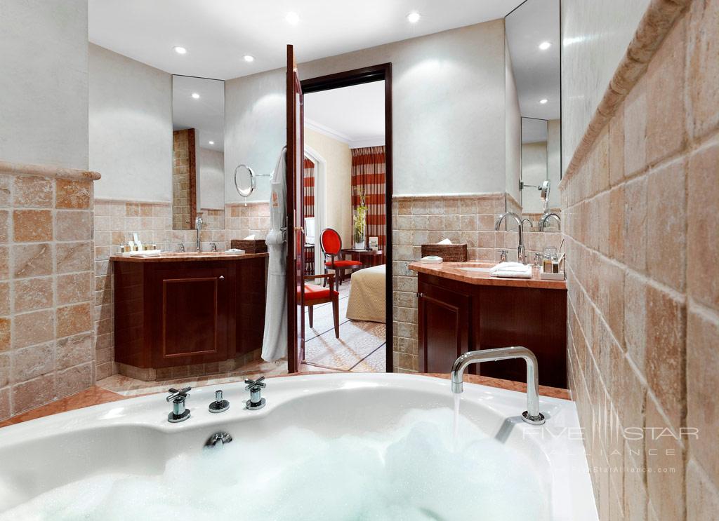 Guest Bath at Hotel Juana, Antibes, France