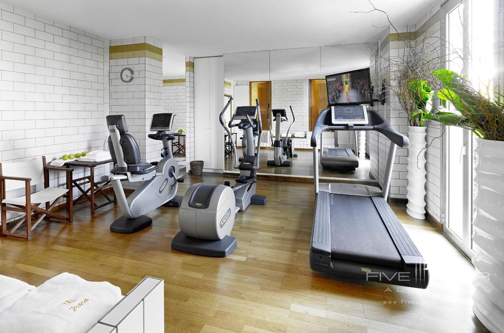 Fitness Center at Hotel Juana, Antibes, France