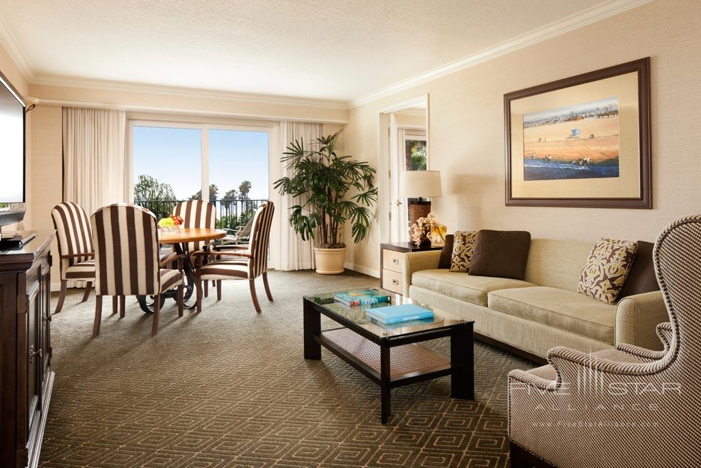 Suite Living Room at Hyatt Regency Huntington Beach, CA