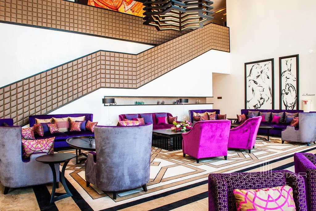 Lobby of Villa Diyafa, Morocco