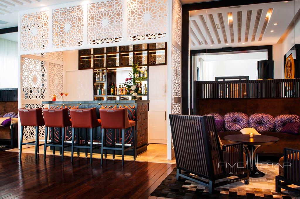 Bar at Villa Diyafa, Morocco