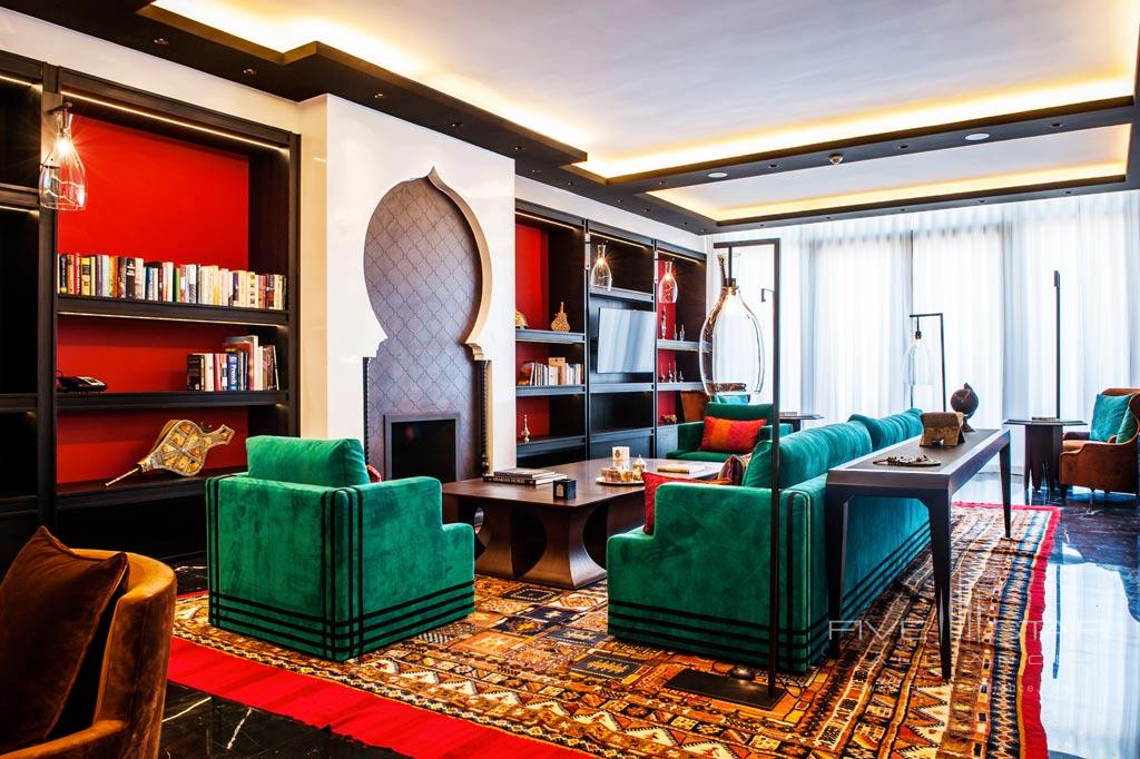 Lounge at Villa Diyafa, Morocco
