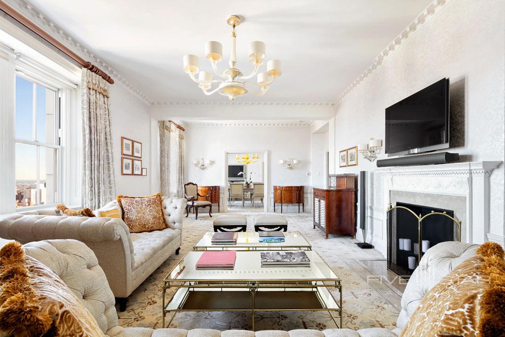 Presidential Suite Living Room at The Pierre Hotel New York, United States