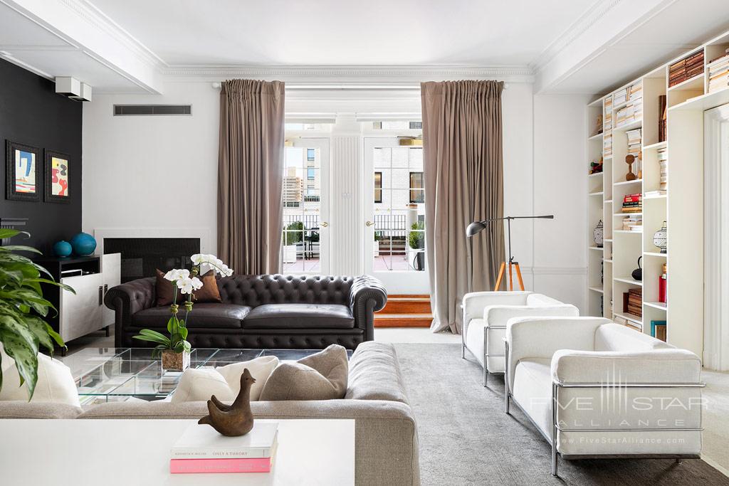 Charles Pierre Suite Living Room at The Pierre Hotel New York, United States