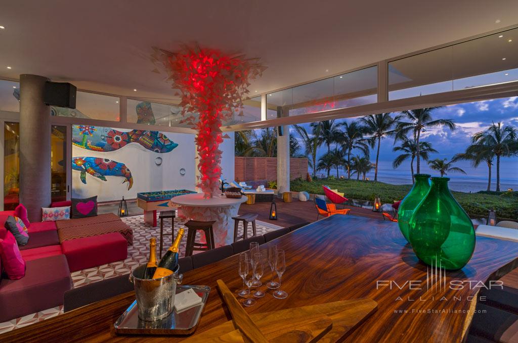 WOW Living Room at W Punta de Mita, Mexico