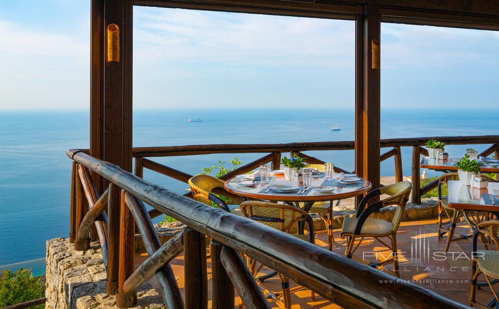 Outdoor Dining at Monastero Santa Rosa Hotel &amp; Spa, Italy