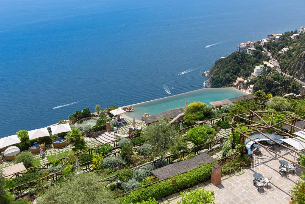 Grounds Overlooking the Outdoor Pool at Monastero Santa Rosa Hotel &amp; Spa, Italy