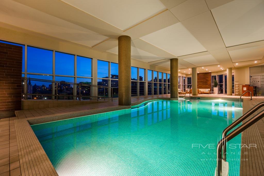 Indoor Pool at Hotel Le Crystal, Montreal, Quebec, Canada