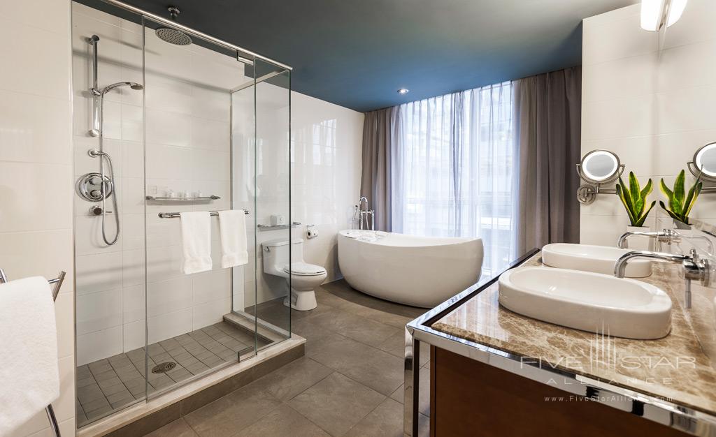 Executive Suite Bath at Hotel Le Crystal, Montreal, Quebec, Canada