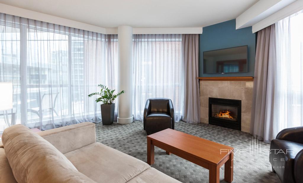 Executive Suite Living Room at Hotel Le Crystal, Montreal, Quebec, Canada