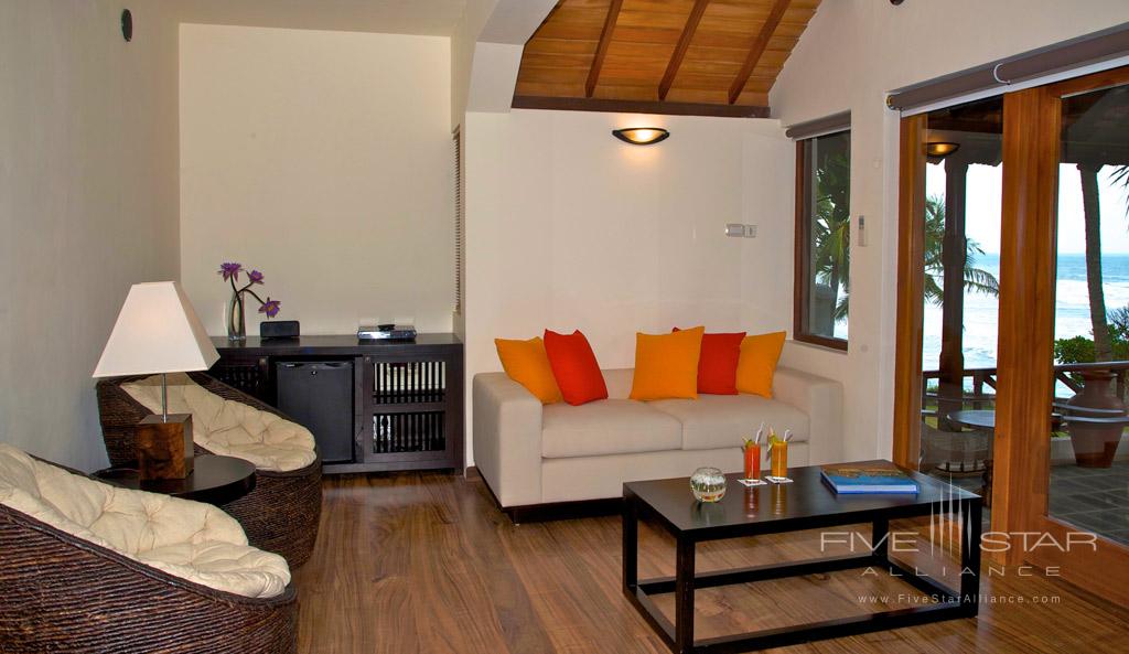 Saman Villa Suite Living Room at Saman Villas, Induruwa, Bentota, Sri Lanka