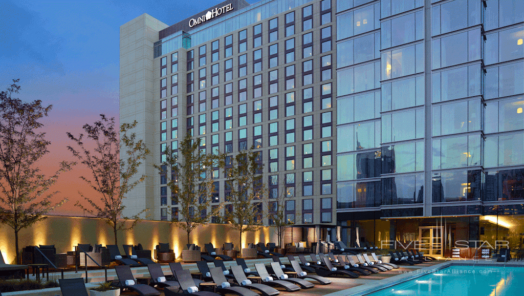 Pool at Omni Nashville Hotel, Nashville, TN