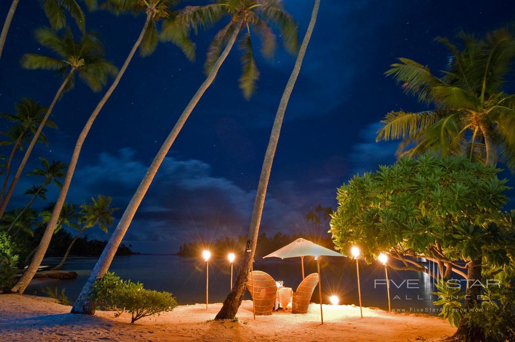 Dinner at Le Taha'a Island Resort &amp; Spa, Taha'a, French Polynesia