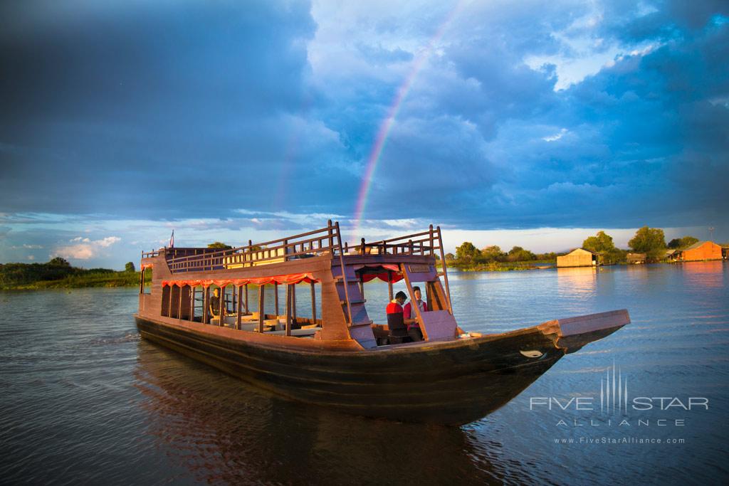 Aman Boat, Amansara, Siem Reap, Cambodia