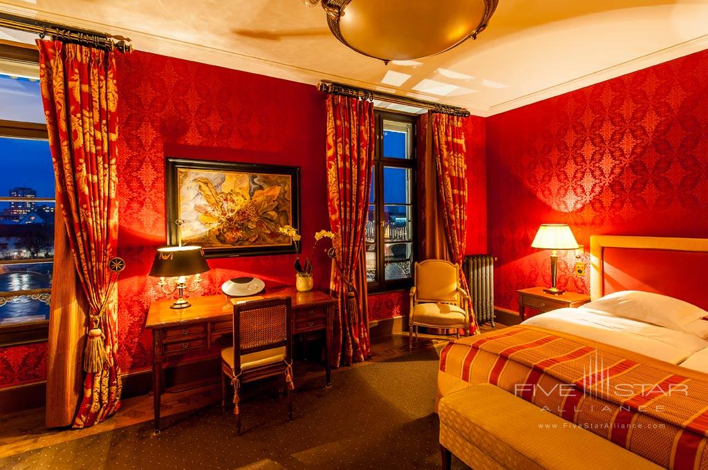 Guest Room at Grand Hotel Les Trois Rois, Basel, CH, Switzerland