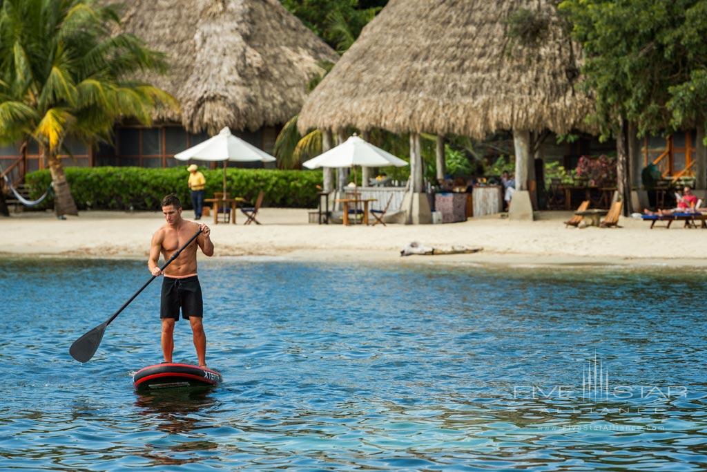 Paddle Boarding Activity at Turtle Inn, Stann Creek District, Belize