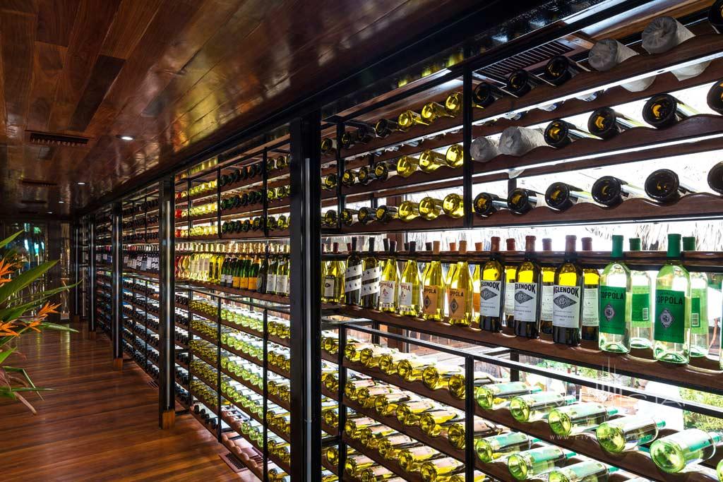 Wine Cellar at Turtle Inn, Stann Creek District, Belize