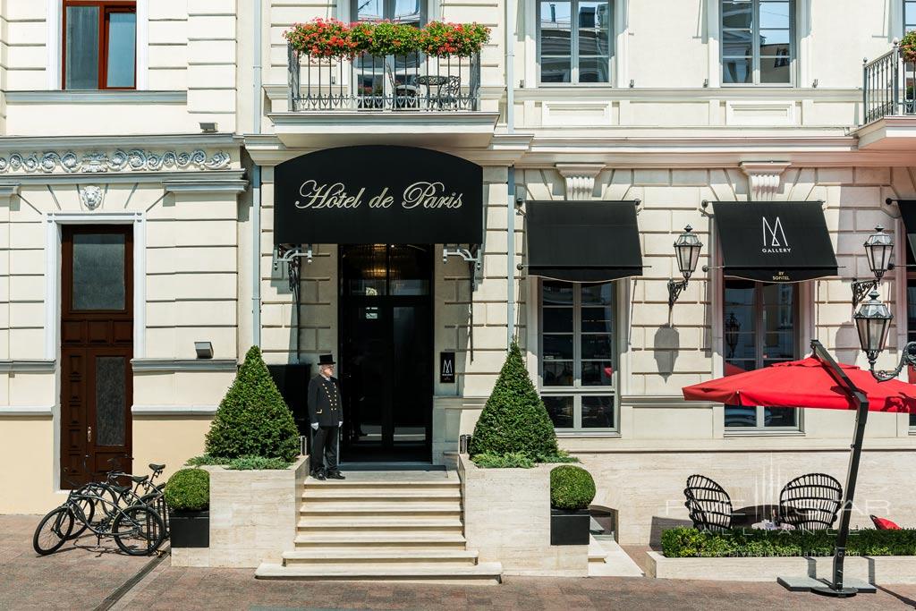 Hotel Entrance at Hôtel de Paris Odessa, Ukraine
