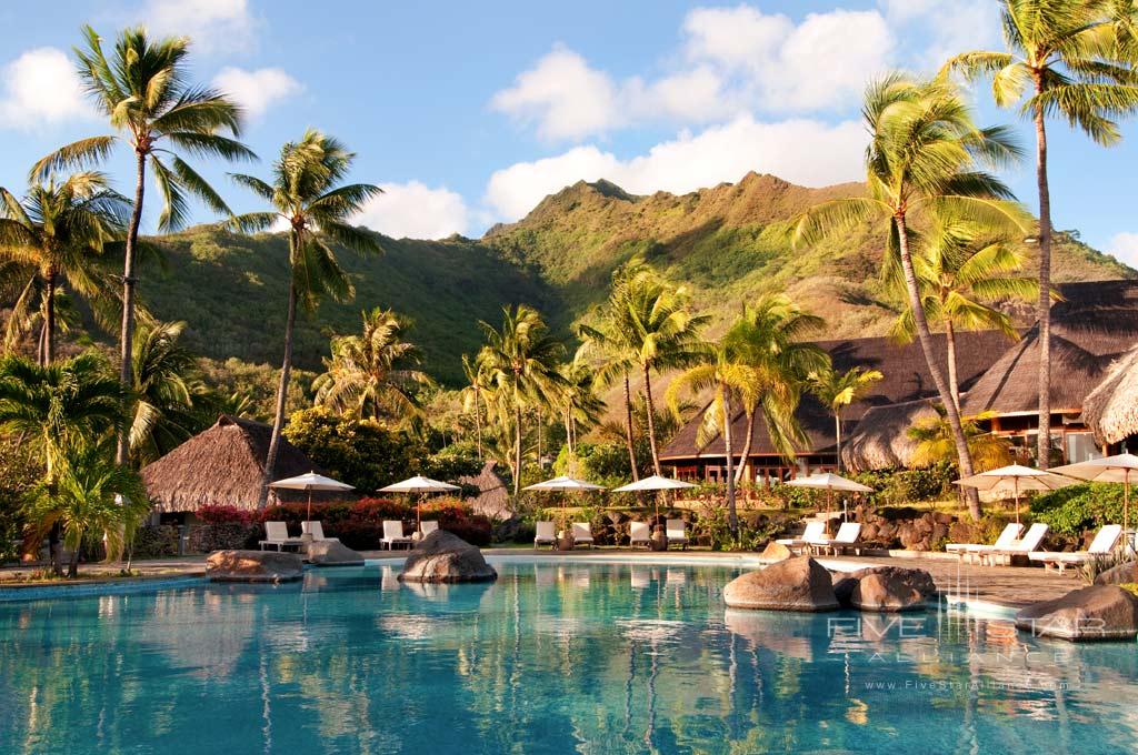 Outdoor Pool at Hilton Moorea Lagoon Resort &amp; Spa, Papetoai, French Polynesia