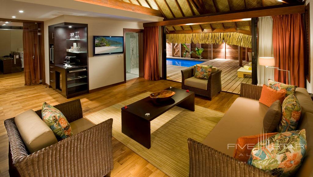 Garden Pool Suite at Hilton Moorea Lagoon Resort &amp; Spa, Papetoai, French Polynesia
