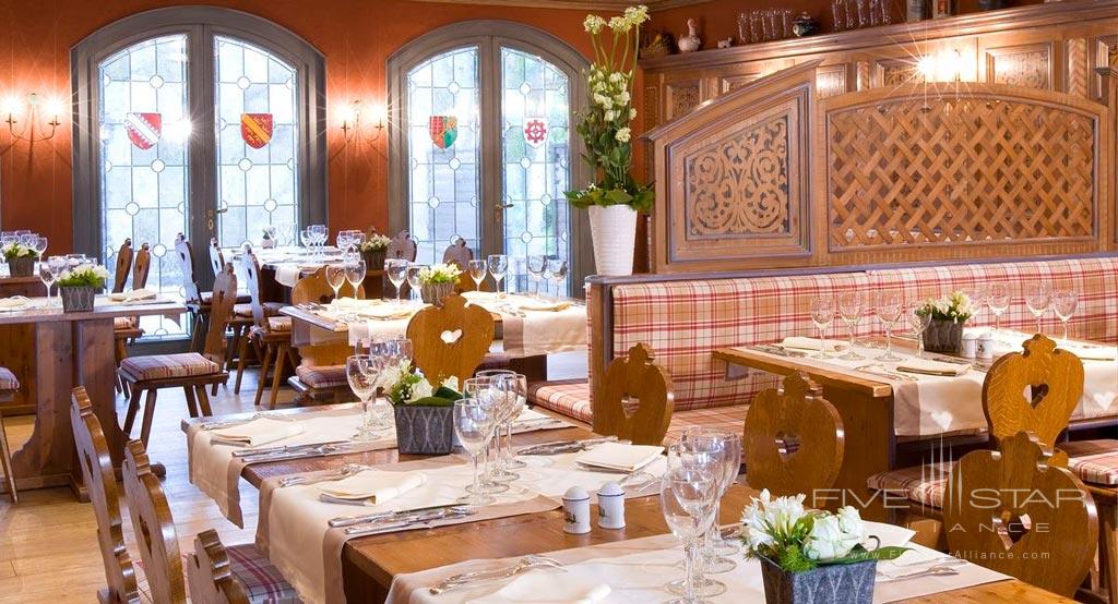 Dine at Chateau de l'Ile, Strasbourg-Ostwald, France