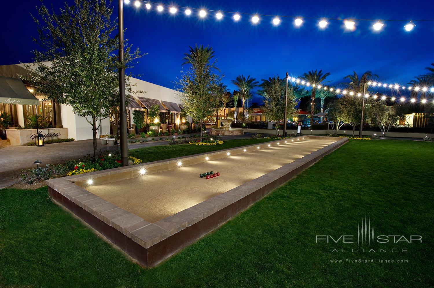 Bocce Court at The Wigwam Arizona Resort in Phoenix