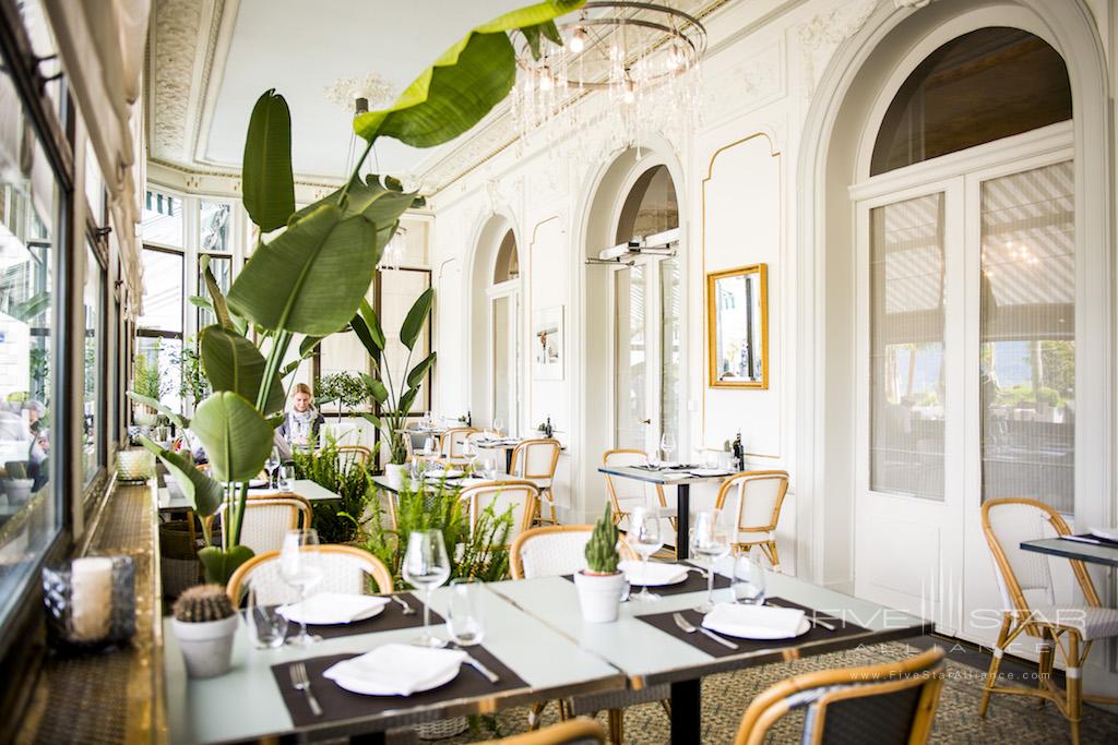 Dining at Hotel Des Trois Couronnes