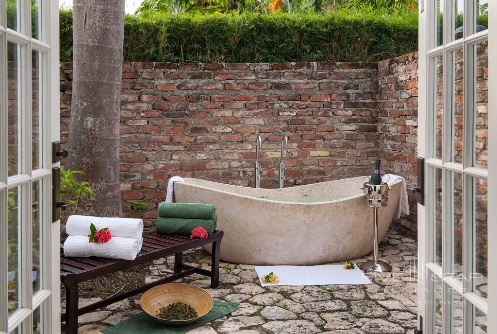 Private tub for herbal baths at Half Moon, Montego Bay, St. James, Jamaica
