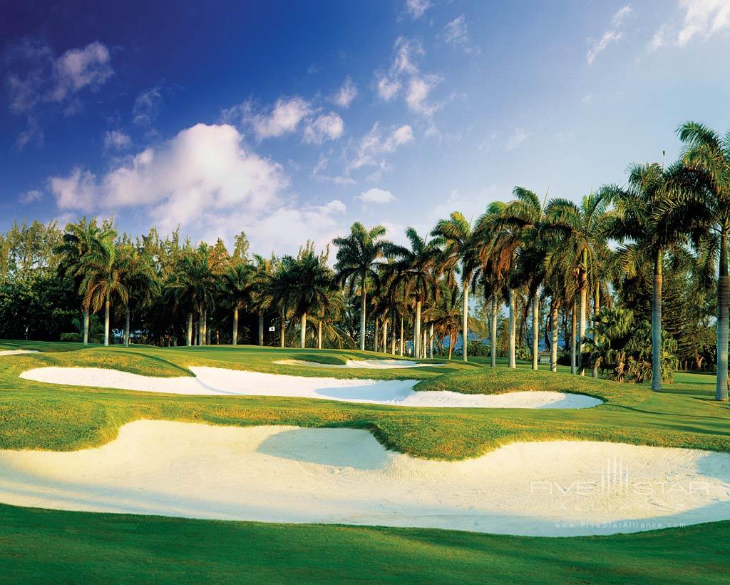 The Robert Trent Jones Sr designed golf course at Half Moon, Montego Bay, St. James, Jamaica