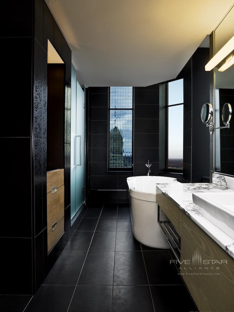 W Hotel Minneapolis The Foshay Extreme WOW Suite Master Bathroom