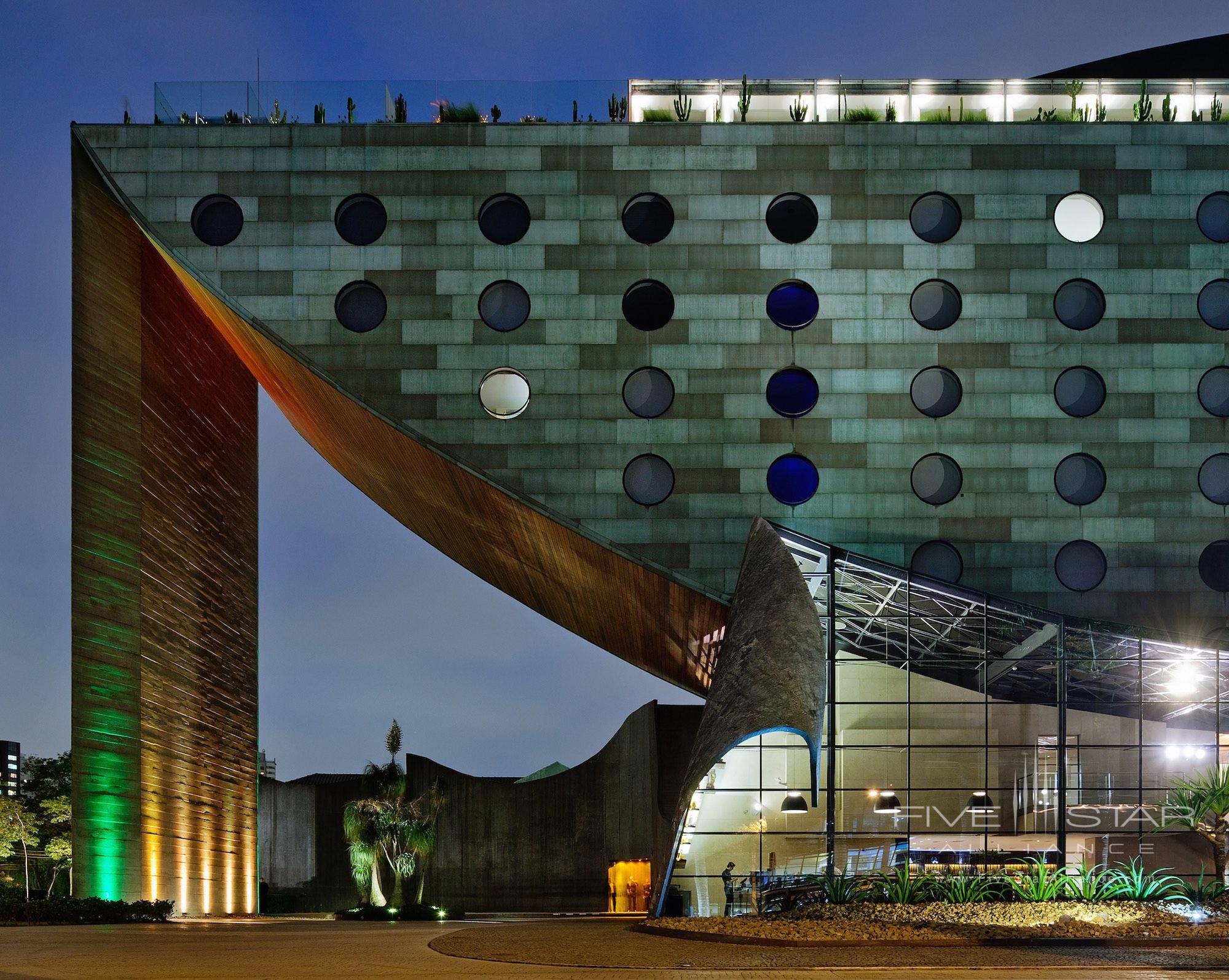 Architecture of Hotel Unique Sao Paulo