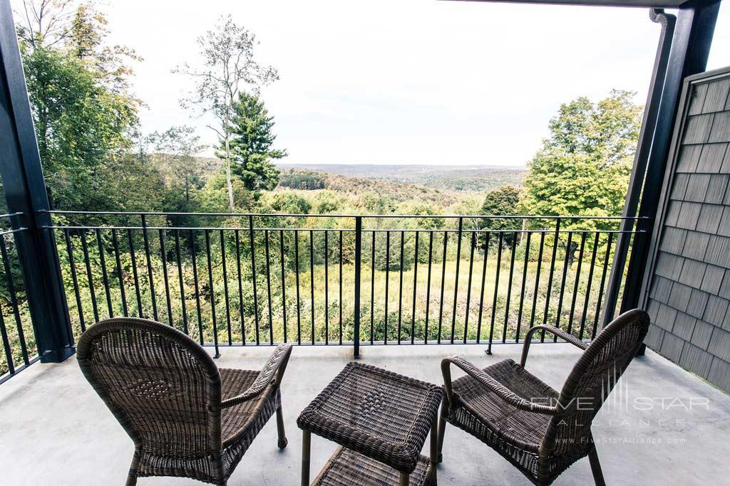 Balcony Views at The French Manor, South Sterling, PA