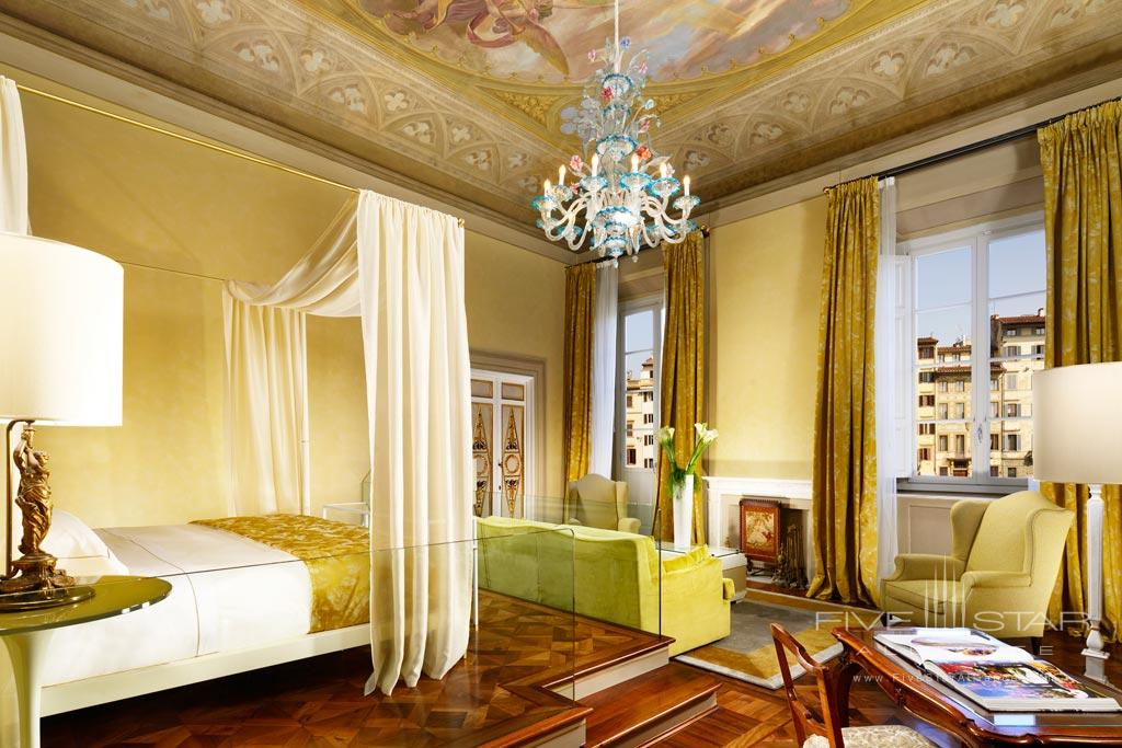 Frescoed Room at Grand Hotel Minerva Florence, Italy