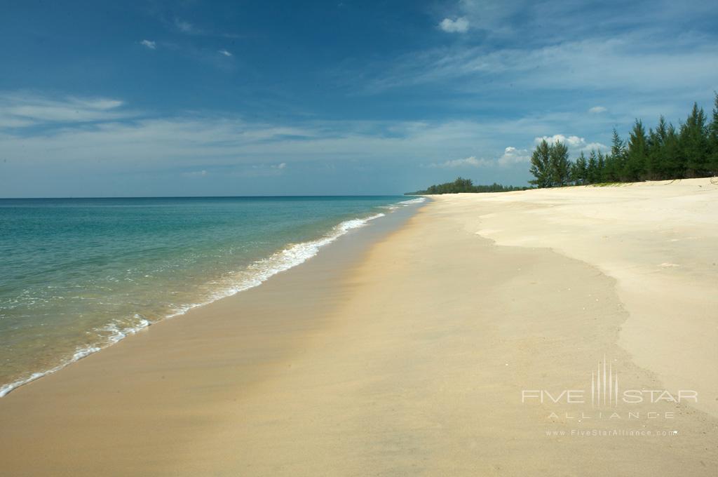 Beach at Wanakarn Beach Resort and Spa, Thaimuang Beach, Phang nga, Thailand