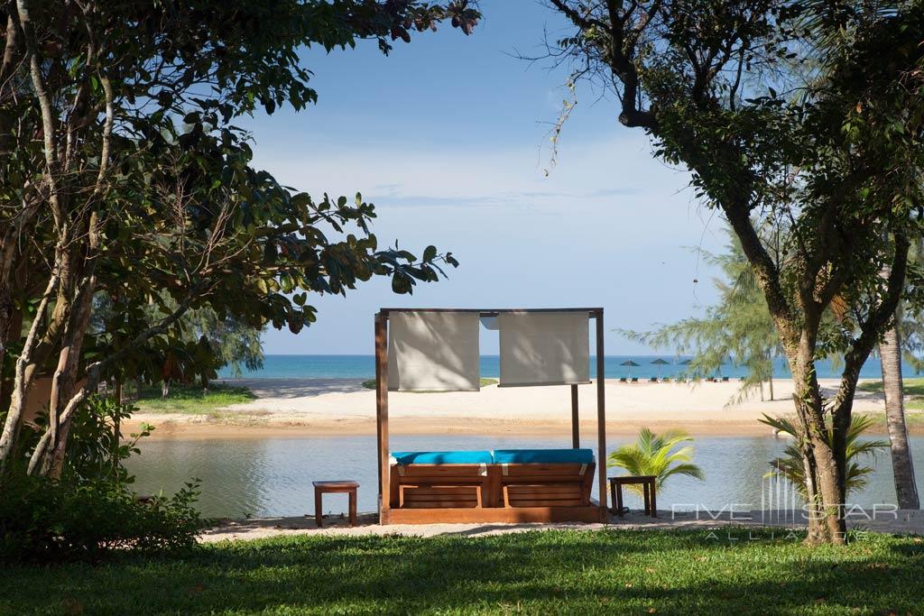 Beach Lounge at Wanakarn Beach Resort and Spa, Thaimuang Beach, Phang nga, Thailand