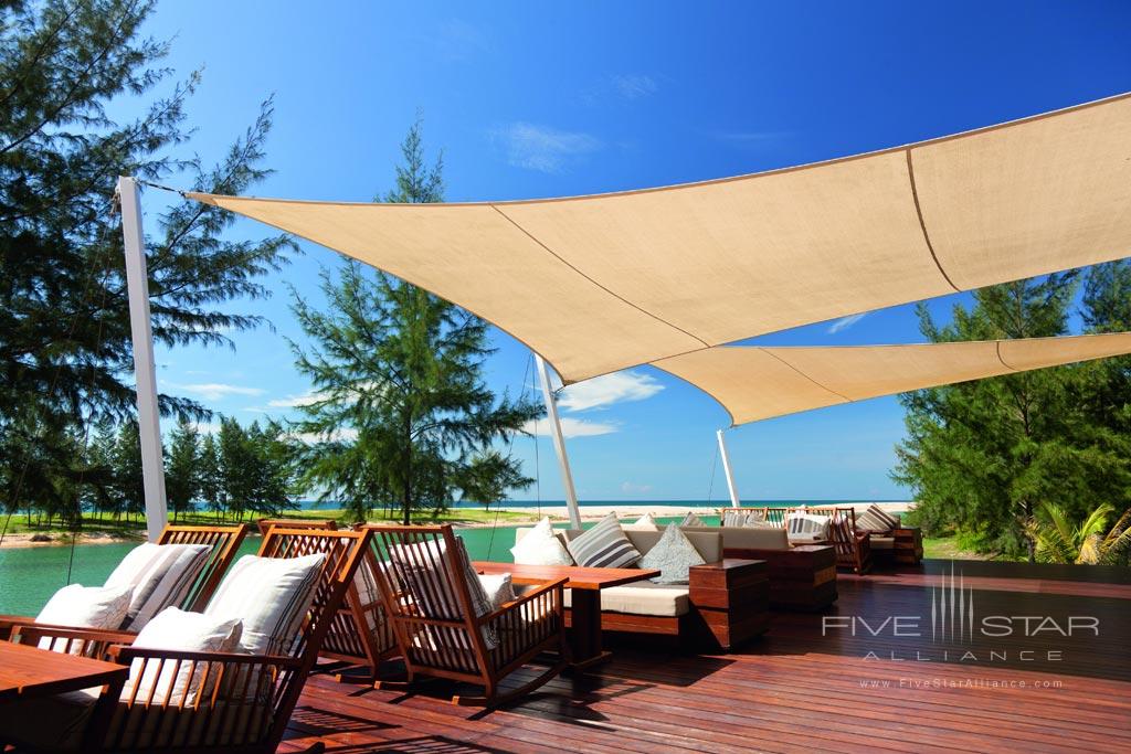 Pool Lounge at Wanakarn Beach Resort and Spa, Thaimuang Beach, Phang nga, Thailand
